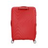 174880 15 cestovni kufr american tourister sound box m exp cervena