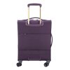 174703 10 cestovni kufr delsey montrouge slim 55 fialova