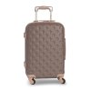 190975 cestovni kufr fabrizio ornament retro 4w s kremova