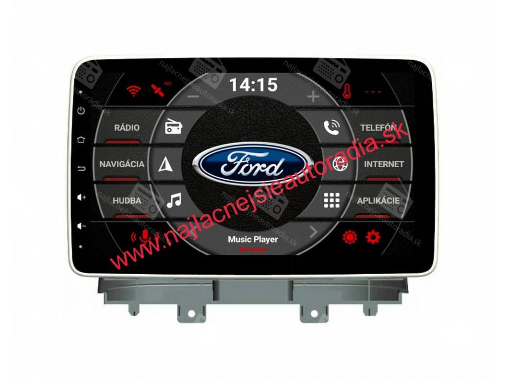 Ford Focus Android 12 autorádio s WIFI, GPS, USB, BT
