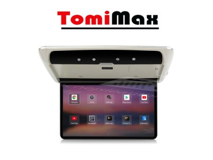 Stropný LCD monitor 15,6" s OS. Android USB/SD/HDMI/FM, diaľkové ovládanie so snímačom pohybu, sivý