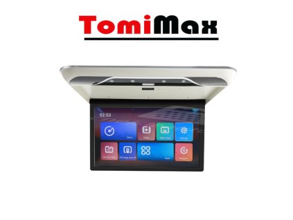 Stropný LCD monitor 19" s OS. Android USB/SD/HDMI/FM, diaľkové ovládanie so snímačom pohybu, sivý