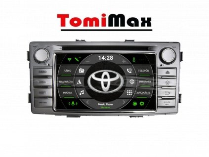 Toyota Hilux BLACK and Silver nahlad T