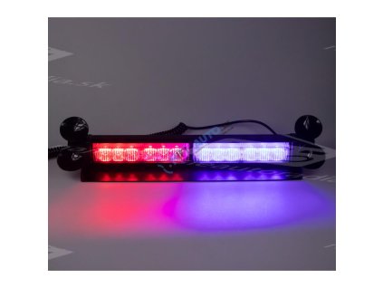 vyr 18622 PREDATOR LED vnutorne 12x3W 12 24V modro cerveny 353mm ECE R10 titul foto