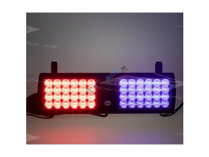 vyr 18617 PREDATOR dual LED vnutorne 48x1W 12 24V cerveno modry titul foto