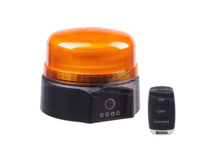 vyr 18572 aku led majak 36xled oranzovy dalkove ovladani magnet ece r65 wlbat812re 1
