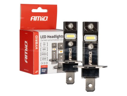 LED žiarovky hlavného svietenia Hybrid séria H3 6000K Canbus 60W