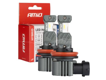 LED žiarovky hlavného svietenia Hybrid séria H8 H9 H11 H16 6000K Canbus 60W