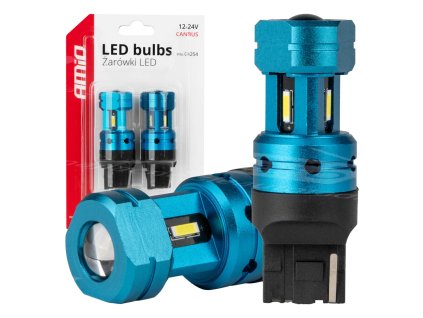 LED žiarovka CANBUS 1157 BAY15D P21/5W 4SMD 1860 Biele 12V 24V