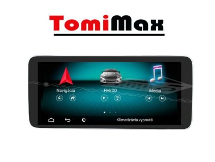 12,3" Mercedes C C204 Android 14 autorádio