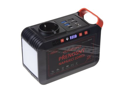 Multifunkčná nabíjacia stanica - powerbanka, Li-Ion 24.000mAh / 88,8Wh, AC-80W