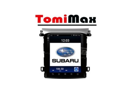 Subaru Forester TESLA style Android 14 autorádio s WIFI, GPS, USB, BT