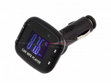 FM transmitter na USB/SD karty – čierny