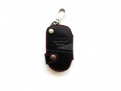 Kožený obal pre kľúč s logom Audi