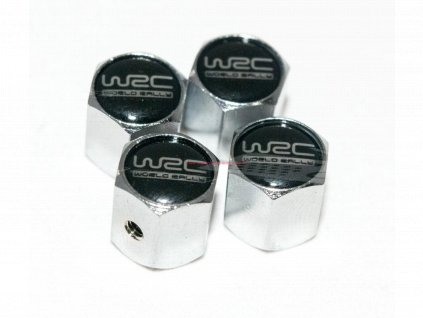 Ozdobné kryty na ventily s logom WRC