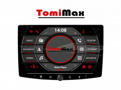 1DIN autorádio s Android 14 WIFI, GPS, USB, BT
