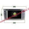 Toyota Avensis T25 Android 14 autorádio s WIFI, GPS, USB, BT