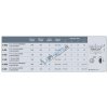 vyrp12 14057S series speaker chart