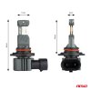 LED žiarovky hlavného svietenia Hybrid séria HB3 HIR1 H10 6000K Canbus 60W