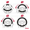 amio steering wheel covers mounting
