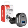 Rýchla autonabíjačka s napäťovým LED displejom 3.0 PD30W