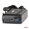 Štvornásobná predlžovacia zásuvka PD30W QC3.0 12/24V max 216W