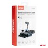 Štvornásobná predlžovacia zásuvka PD30W QC3.0 12/24V max 216W