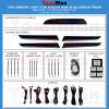 09 16 Audi A4 Carbon Fiber (Rainbow) 18 Leds