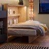 BED CONCEPT BC 04, sklapacia postel horizontalna 140, dub artisan 5
