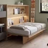 BED CONCEPT BC 05, sklapacia postel horizontalna 120, dub artisan 4