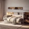 BED CONCEPT BC 06, sklapacia postel horizontalna 90, biela 5