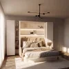 BED CONCEPT BC 12, sklapacia postel vertikalna 160, biela 4