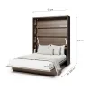 BED CONCEPT BC 12, sklapacia postel vertikalna 160, dub dunin 3