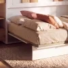 BED CONCEPT BC 14, sklapacia postel horizontalna 160, biela 6
