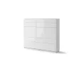 BED CONCEPT BC 14, sklapacia postel horizontalna 160, biela leskla 1