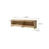 BED CONCEPT BC 09, nadstavba do BC 04, dub artisan 3