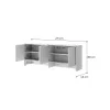 BED CONCEPT BC 10, nadstavba do BC 05, biela 3