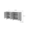 BED CONCEPT BC 11, nadstavba do BC 06, biela 3