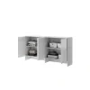BED CONCEPT BC 11, nadstavba do BC 06, biela lesklá 2