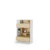 BED CONCEPT BC 26, regal H138, biela dub artisan 2