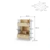 BED CONCEPT BC 26, regal H138, biela dub artisan 3