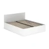 BROOKLIN 160, postel s lamelovym rostom, biela 1