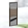 smooth silver n stenn zrkadlo strieborn abf21d27