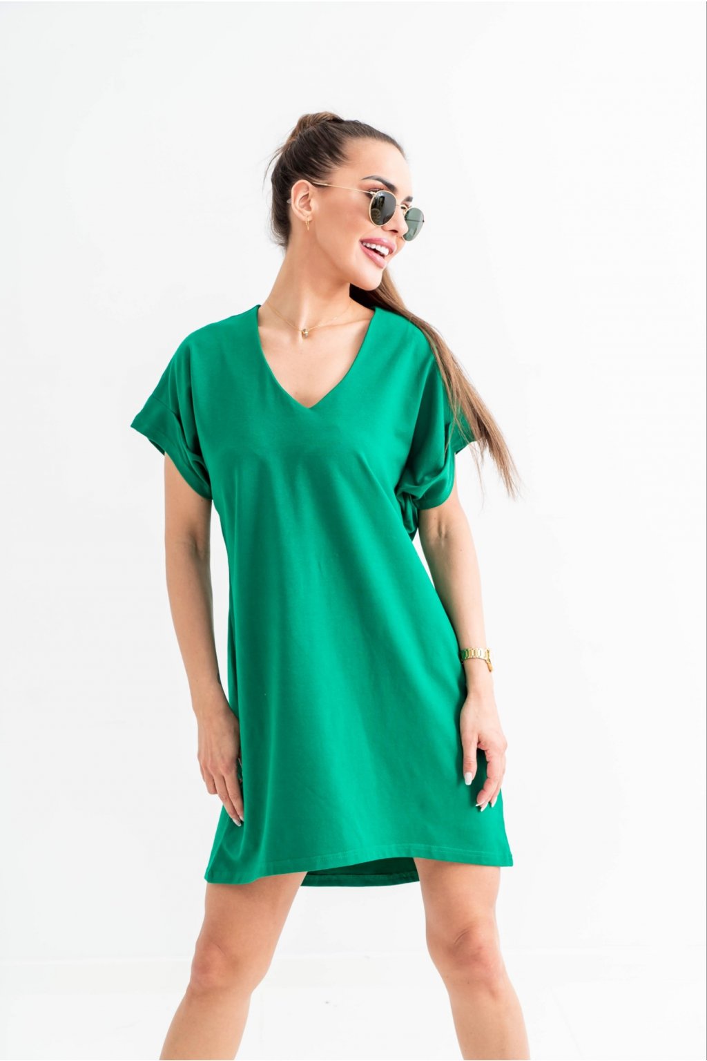 Šaty Demi zelené