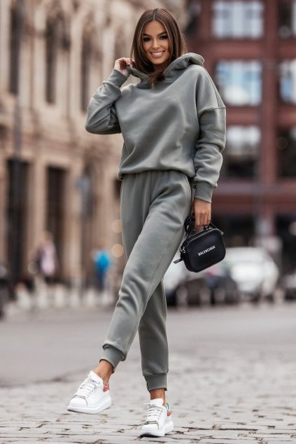 Tepláková súprava Comfy Moment khaki