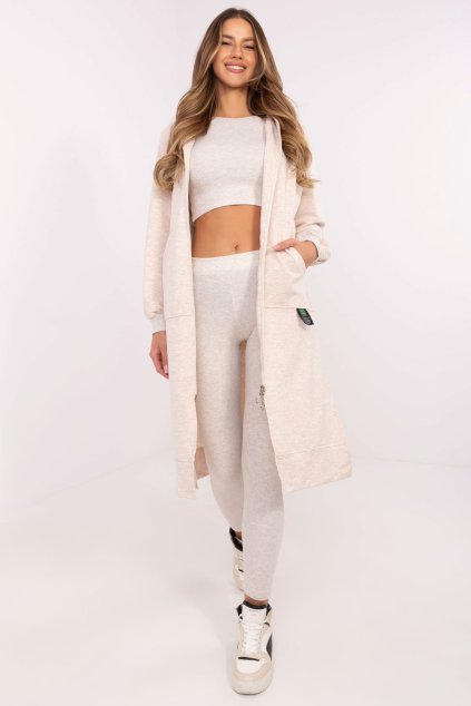 Komplet Street style 3V1 svetlo béžová (Velikost UNI)