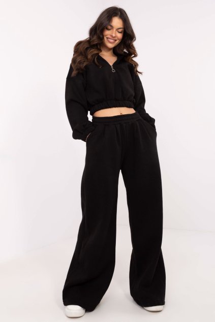 Tepláková súprava Modern flow čierna (Velikost UNI)