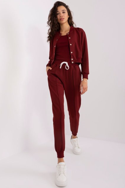 Tepláková súprava 3V1 Sleek bordo (Velikost UNI)