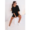 Oversize tričko Kelly čierne(Upr