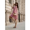 Mušelínové šaty Melisa dusty pink
